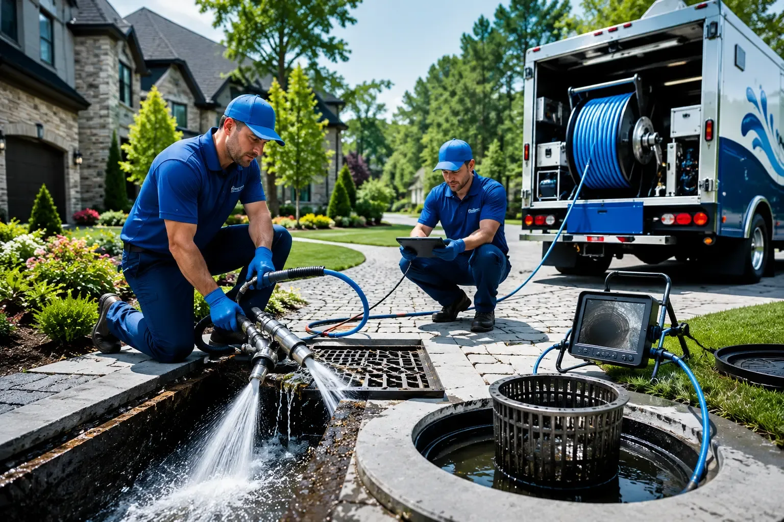 Local outdoor drain cleaning professionals in Amston, CT