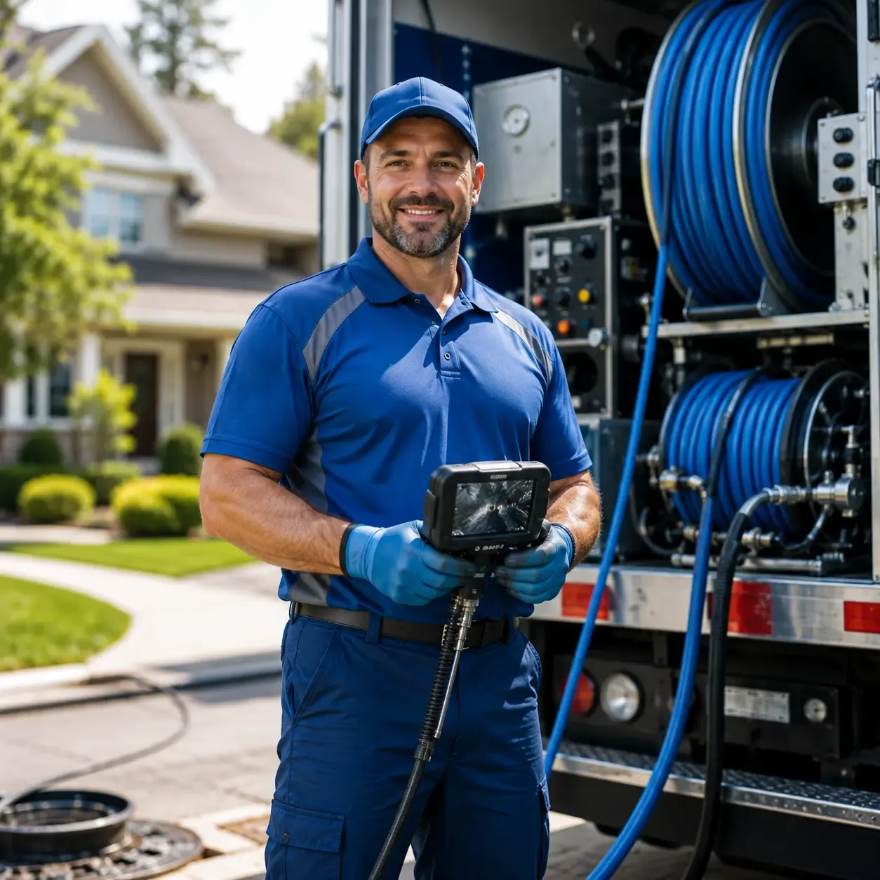 Local outdoor drain cleaning specialists in Amston, CT